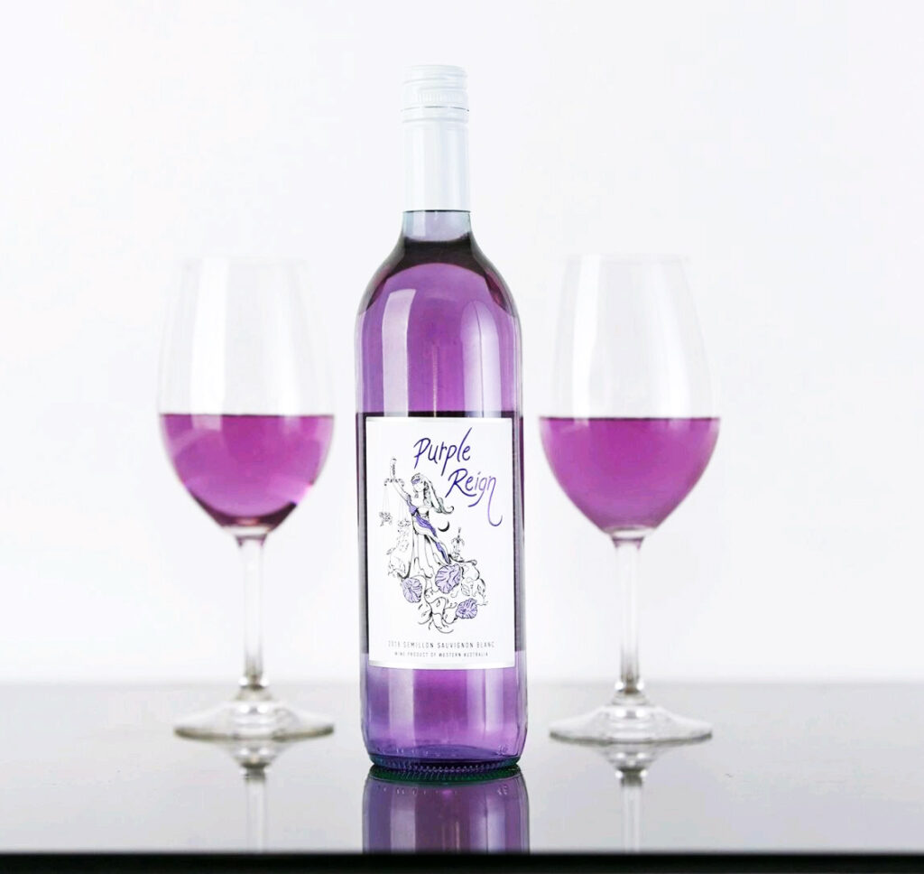 Glimpse at World’s first Purple Wine - Purple Reign